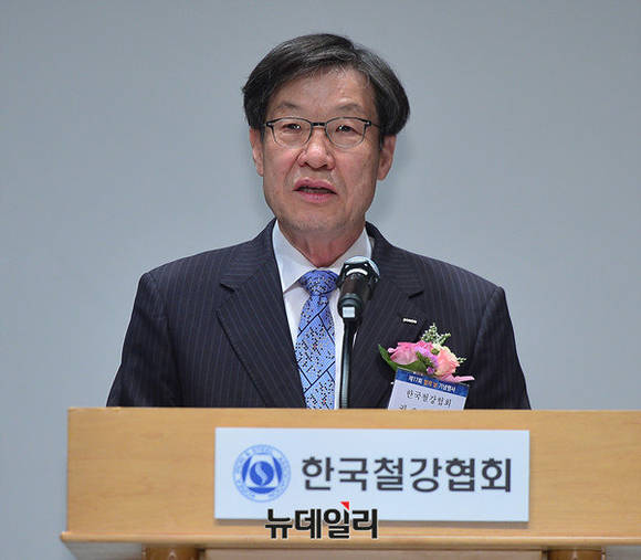 ▲ 권오준 포스코 회장ⓒ뉴데일리
