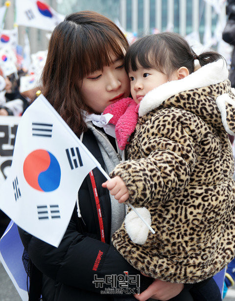 ▲ 11차 태극기집회. ⓒ뉴데일리 이기륭 기자