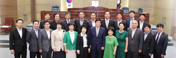 ▲ 천안시의회 의원들. ⓒ천안시의회