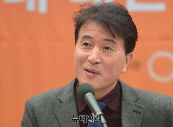 ▲ 이기정 미양고 교사. ⓒ뉴데일리 공준표 기자