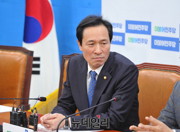 ▲ 우상호 민주당 원내대표. ⓒ이종현 기자