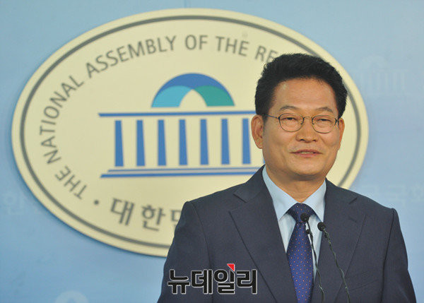 ▲ 우상호 민주당 원내대표. ⓒ이종현 기자