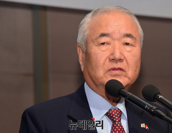 ▲ 권영해 전 국방부 장관(대통령탄핵기각을위한국민총궐기운동본부 공동대표) ⓒ 뉴데일리 공준표