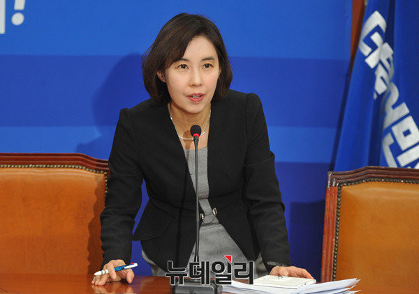 ▲ 박경미 더불어민주당 대변인. ⓒ이종현 기자