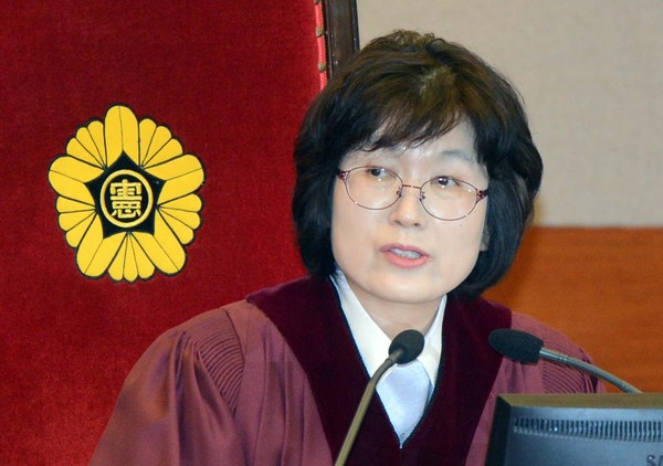 ▲ 이정미 헌법재판소장 권한대행. ⓒ뉴시스