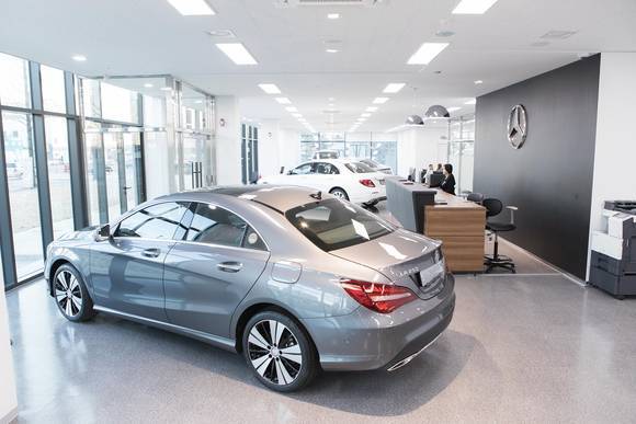 ▲ 벤츠 구리 전시장 내부ⓒ메르세데스벤츠코리아