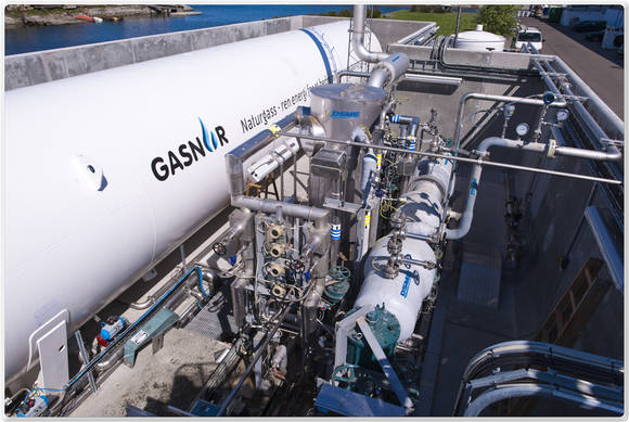 ▲ 대우조선해양이 독자 개발한 천연가스 연료공급시스템.ⓒ대우조선해양