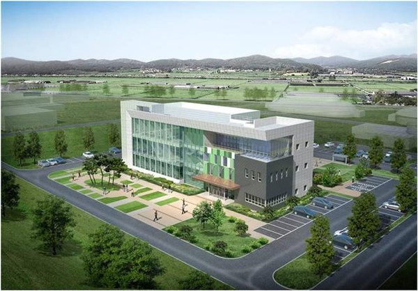 ▲ 충남친환경농업연구센터 조감도.ⓒ충남도