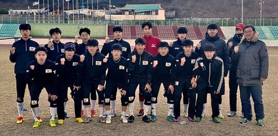 ▲ 올해 U리그에 참가하는 서울디지털대학교 축구부. ⓒ서울디지털대