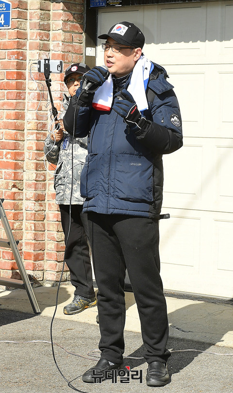 ▲ 변희재 미디어워치 대표. ⓒ 사진 정상윤 뉴데일리 기자