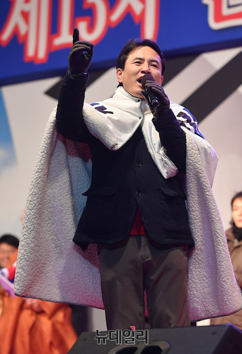 ▲ 김진태 자유한국당 의원. ⓒ뉴데일리 정상윤 기자
