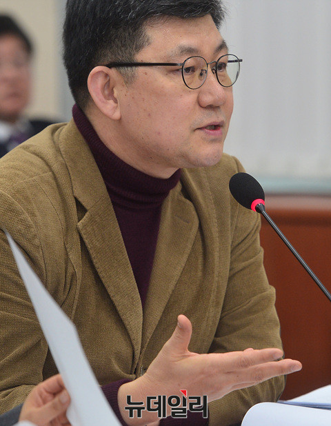 ▲ 김남근 민주사회를 위한 변호사모임 부회장 ⓒ 뉴데일리 공준표