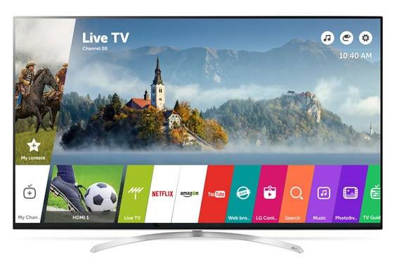 ▲ LG 웹OS3.5 스마트 TV. ⓒLGE