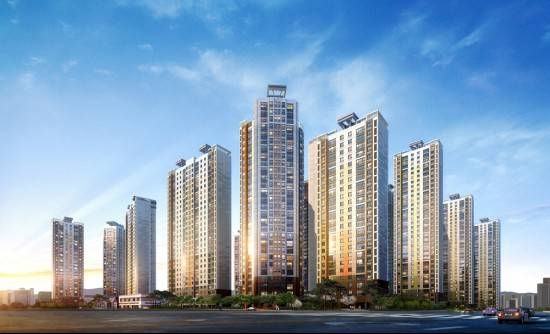 ▲ '안산 라프리모' 조감도.ⓒSK건설