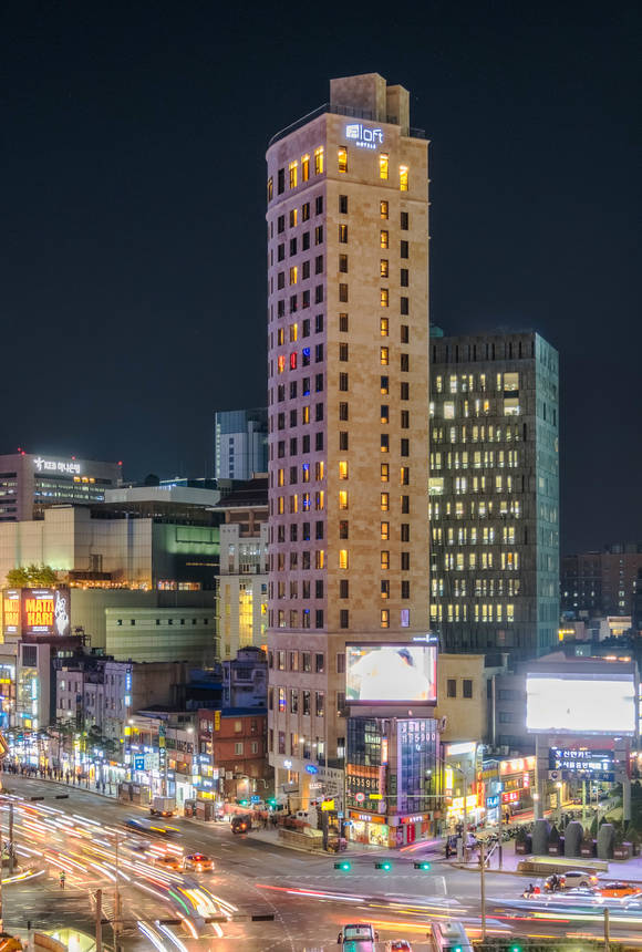 ▲ 알로프트 서울 명동 외관. ⓒ알로프트 서울 명동