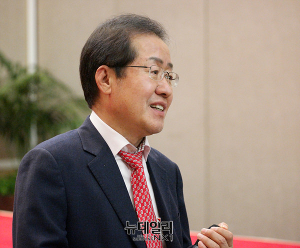 ▲ 홍준표 경남도지사. ⓒ부산=뉴데일리 이기륭 기자