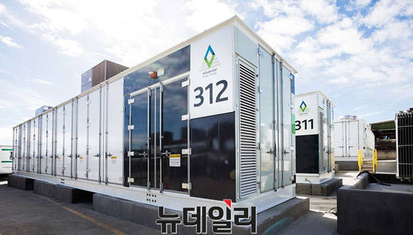 ▲ 삼성SDI는 미국의 캘리포니아주에 설치된 'AES energy storage'의 ESS에 리튬이온 배터리를 공급했다.ⓒAES energy storage