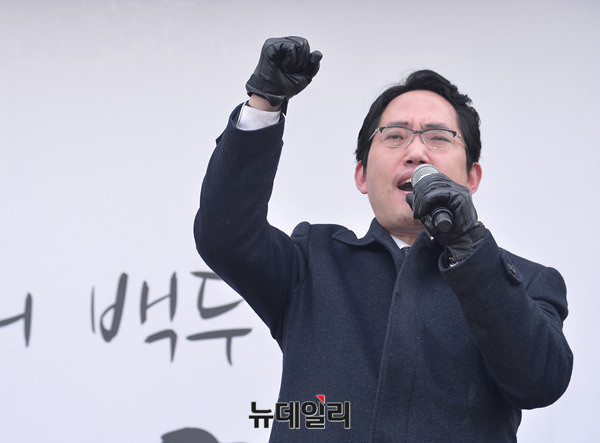 ▲ 최대집 자유통일해방군 창설준비위원장. ⓒ뉴데일리 공준표 기자