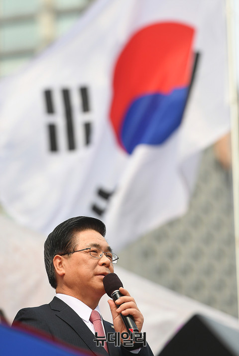 ▲ 이영훈 한국기독교총연합회 대표회장. ⓒ뉴데일리 정상윤