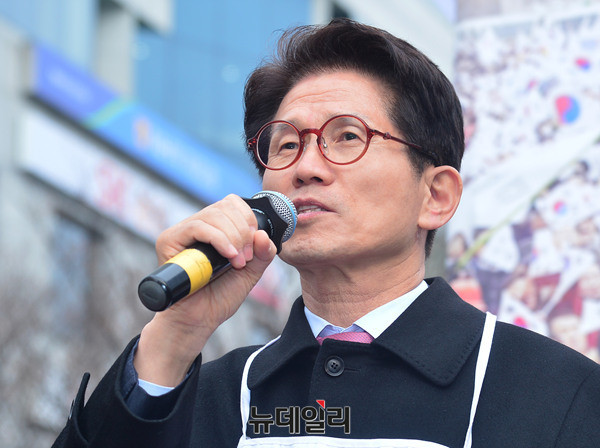 ▲ 자유한국당 김문수 전 경기도지사. ⓒ뉴데일리 공준표 기자