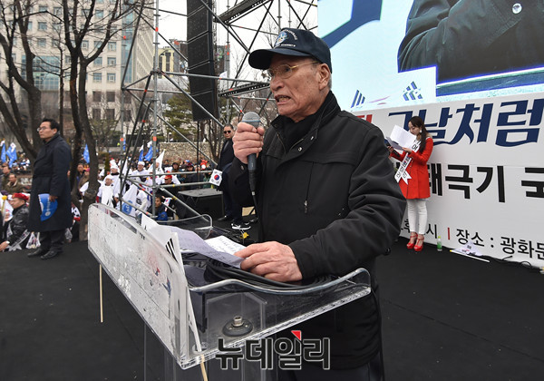 ▲ 이기백 前국방장관.ⓒ뉴데일리 이종현 기자