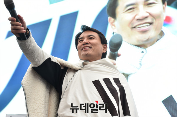 ▲ 자유한국당 김진태 의원.ⓒ뉴데일리 이종현 기자