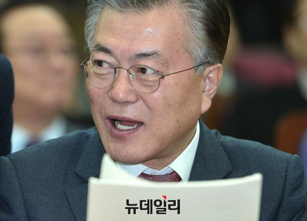 ▲ 문재인 더불어민주당 전 대표. ⓒ공준표 기자