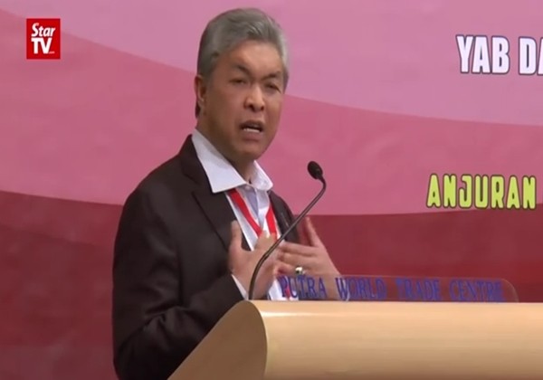 ▲ 말레이시아가 김정남 암살 사건을 계기로 2009년 북한과 맺었던 비자 면제 협정을 전격 파기했다. 사진은 자히드 하미디 말레이시아 부총리.ⓒ'더 스타 온라인' 영상 캡쳐