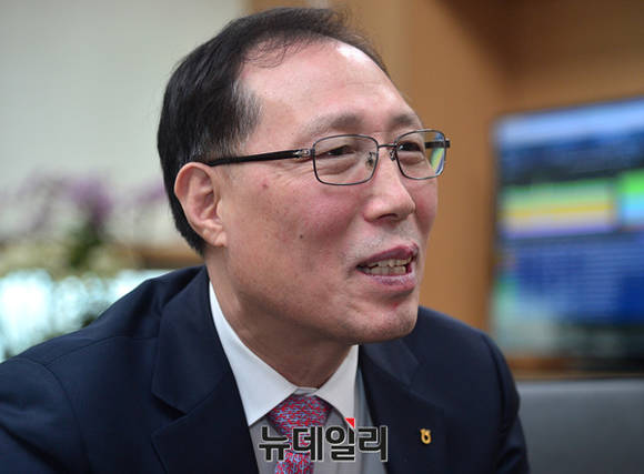 ▲ 농협은행 한정열 IT부문 부행장. ⓒ뉴데일리DB