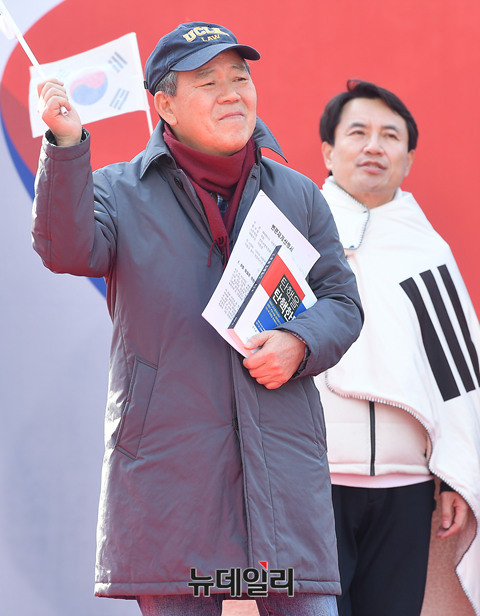 ▲ 김평우 전 대한변협 회장. ⓒ 뉴데일리 정상윤 기자