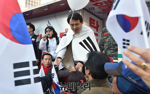▲ 김진태 자유한국당 의원. ⓒ뉴데일리 이종현 기자