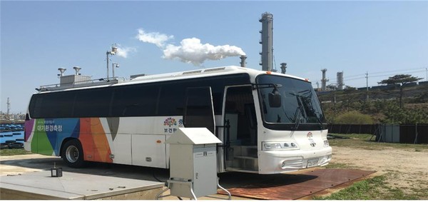 ▲ 당진 철강산업단지 주변 대기환경.ⓒ충남도