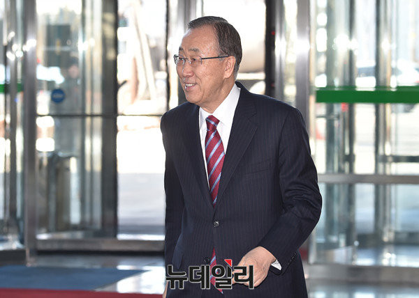▲ 반기문 전 유엔사무총장. ⓒ뉴데일리 이종현 기자