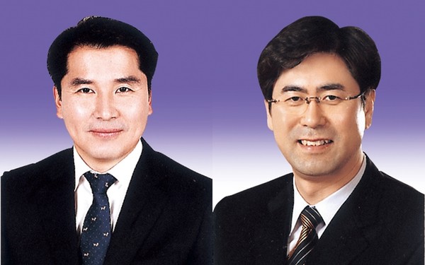 ▲ 경북도의회 김창규(왼쪽) 의원과 도기욱 의원.ⓒ도의회 제공