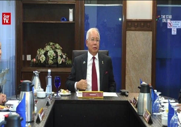 ▲ 나집 라작 말레이시아 총리가 북한 당국에게 “우리와 장난하지 말라”고 강력히 경고했다. 사진은 나집 총리.ⓒ말레이시아 '더 스타 온라인' 영상 캡쳐