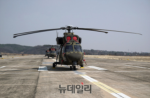 ▲ 훈련 대기중인 수리온 편대 ⓒ태상호 기자