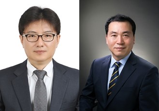 ▲ 김희윤 후보(왼쪽)과 배지훈 후보.ⓒ더민주당 시당 제공