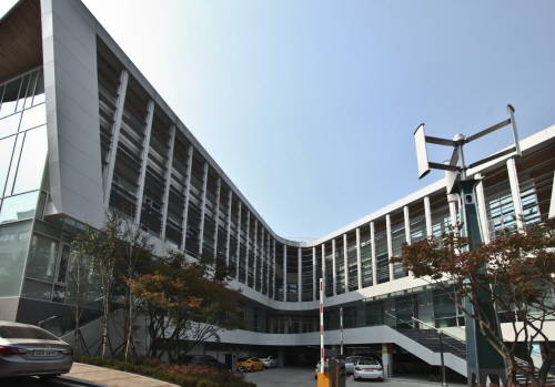 ▲ 그린스마트 이노베이션 센터 전경. ⓒ 현대건설