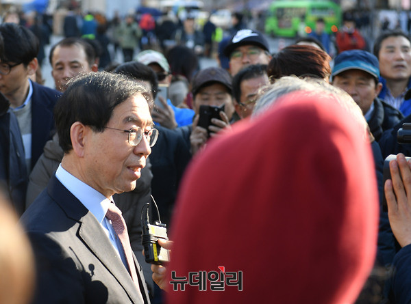 ▲ 박원순 서울시장. ⓒ뉴데일리 정상윤 기자