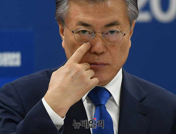 ▲ 문재인 더불어민주당 전 대표. ⓒ정상윤 기자