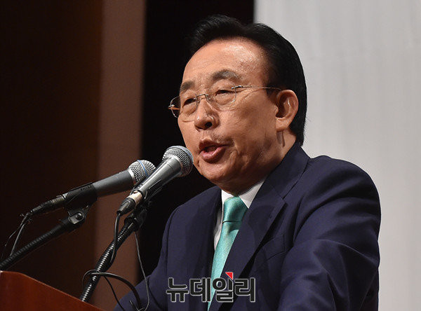 ▲ 자유한국당 소속 김관용 경북도지사. ⓒ뉴데일리 이종현 기자