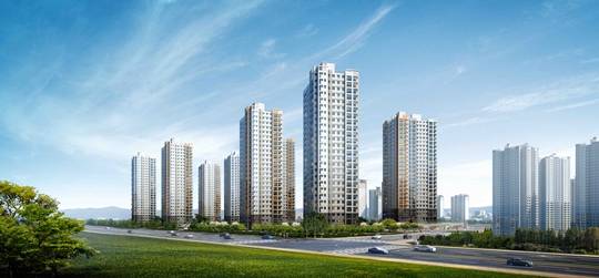 ▲ 호암지구 우미린 투시도. ⓒ우미건설