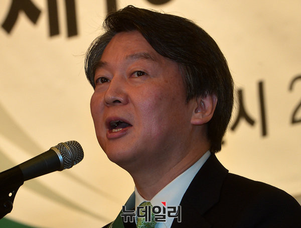 ▲ 국민의당 대선주자인 안철수 전 상임 공동대표. ⓒ뉴데일리 공준표 기자