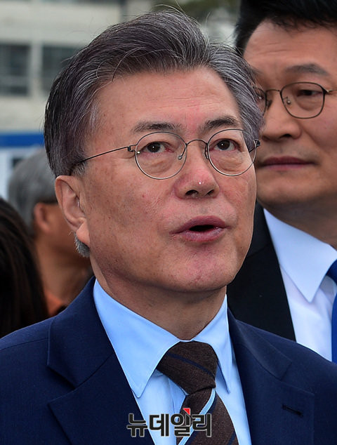 ▲ 문재인 더불어민주당 전 대표. ⓒ공준표 기자