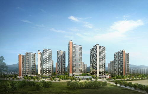 ▲ e편한세상 양주신도시3차 투시도. ⓒ 대림산업