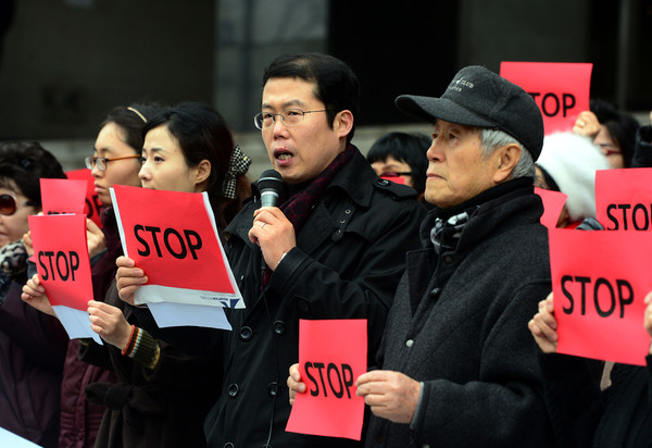 ▲ 정베드로 북한정의연대 대표. ⓒ뉴시스