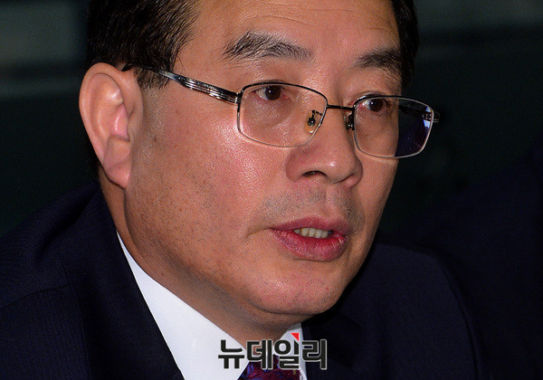 ▲ 하윤수 한국교원단체총연합회장 ⓒ 뉴데일리 공준표