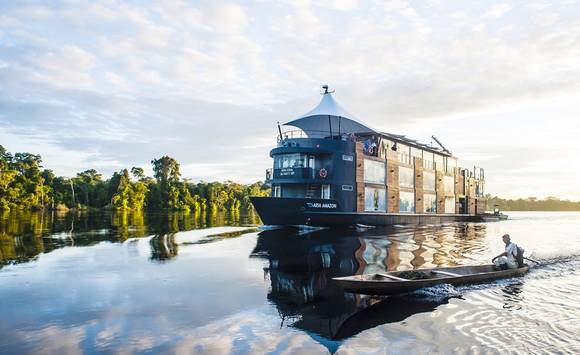 ▲ 아리아 아마존호, 아마존강 크루즈. ⓒ크루즈인터내셔널