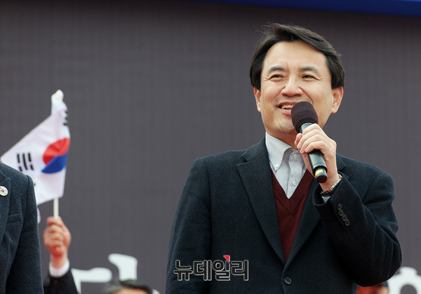 ▲ 김진태 자유한국당 의원. ⓒ 뉴데일리 이기륭 기자