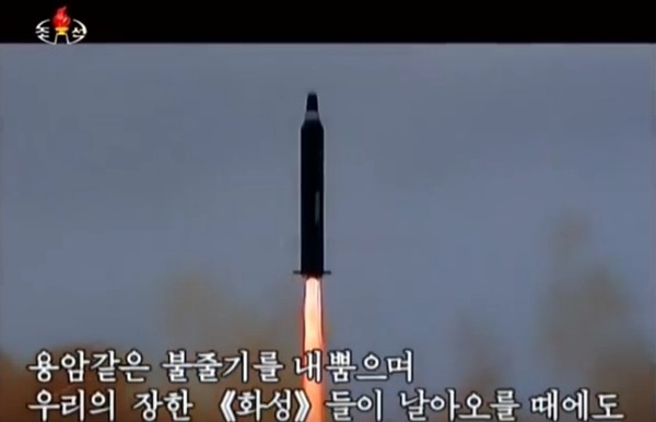 ▲ 사진은 북한 '조선중앙TV'가 공개한 '우리에겐 두자루의 권총이 있다'는 선전노래영상 일부.ⓒ北선전매체 영상 캡쳐